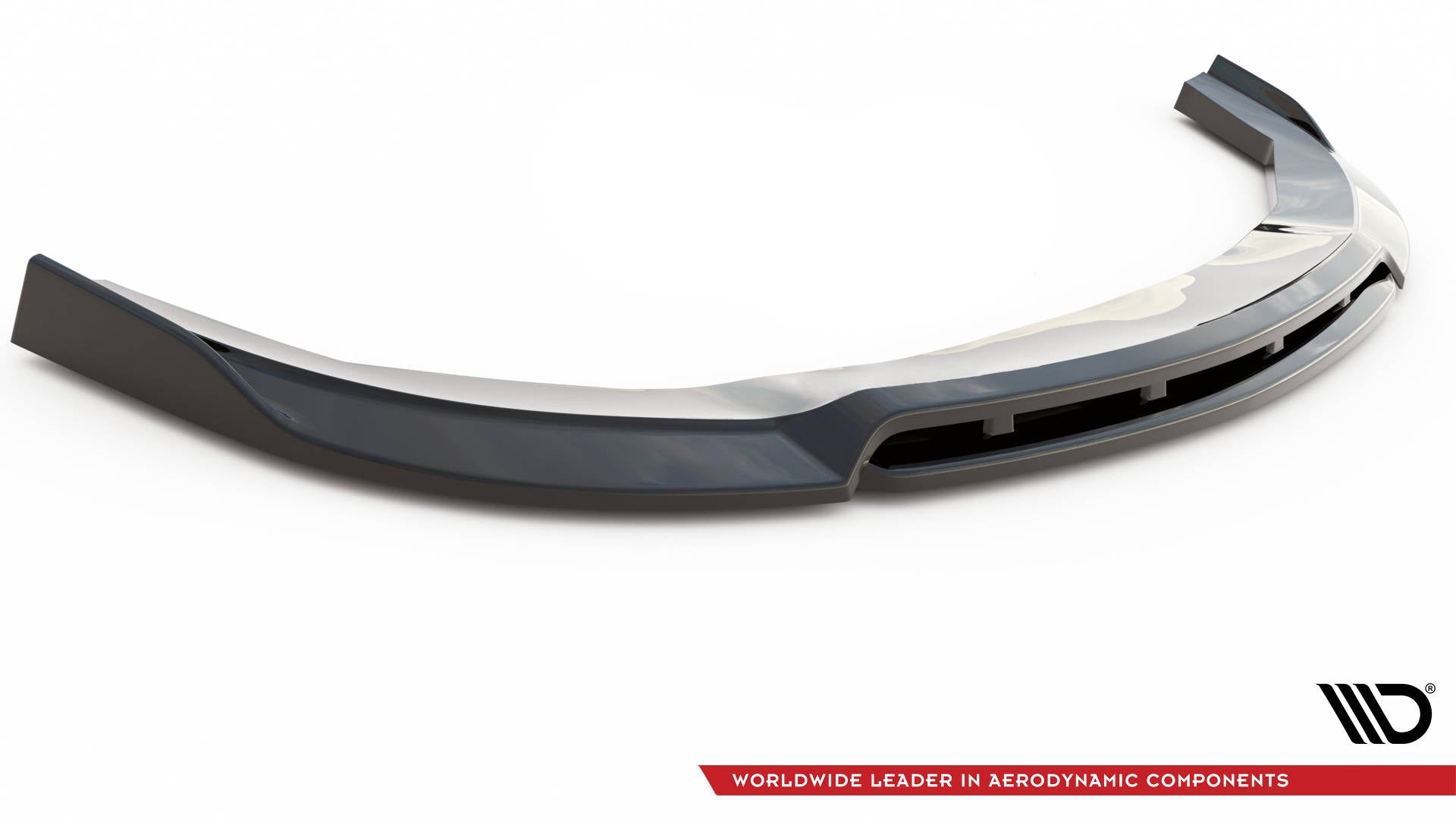 Maxton Design Street+ Spoilerlippe Front Ansatz V.1 passend für Dodge Charger SRT Mk7 Facelift schwarz Hochglanz