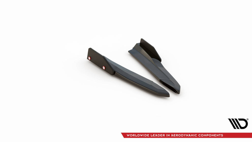 Maxton Design Heck Ansatz Flaps Diffusor V.4 + Flaps passend für Skoda Octavia RS Combi / Liftback Mk4 / Mk4 Facelift