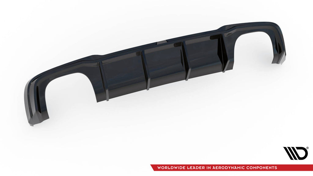 Maxton Design Diffusor Heck Ansatz für + Milltek Sport Auspuffverlängerung Audi RS3 Sportback 8V Facelift