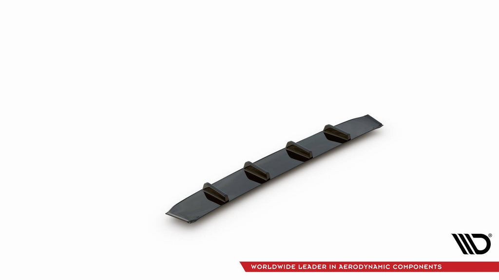 Maxton Design Diffusor Heck Ansatz passend für Mercedes-AMG CLA 35 Aero / 45 Aero C118 schwarz Hochglanz