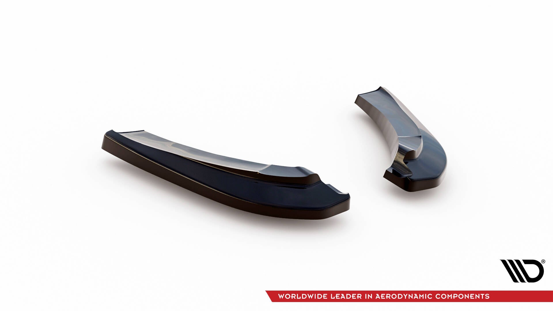 Maxton Design Heck Ansatz Flaps Diffusor passend für Kia Ceed GT Mk3 Facelift schwarz Hochglanz