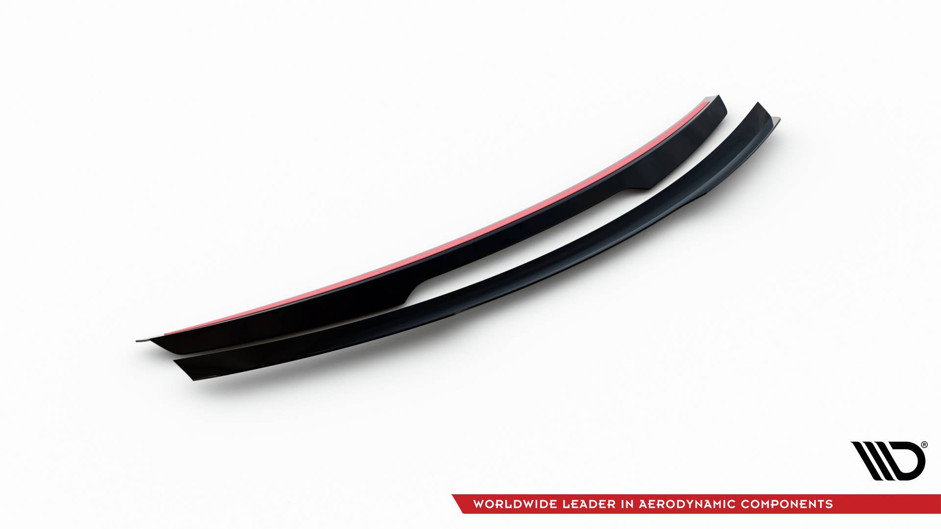 Maxton Design Spoiler CAP passend für Mercedes-Benz CLK Cabriolet A209 schwarz Hochglanz