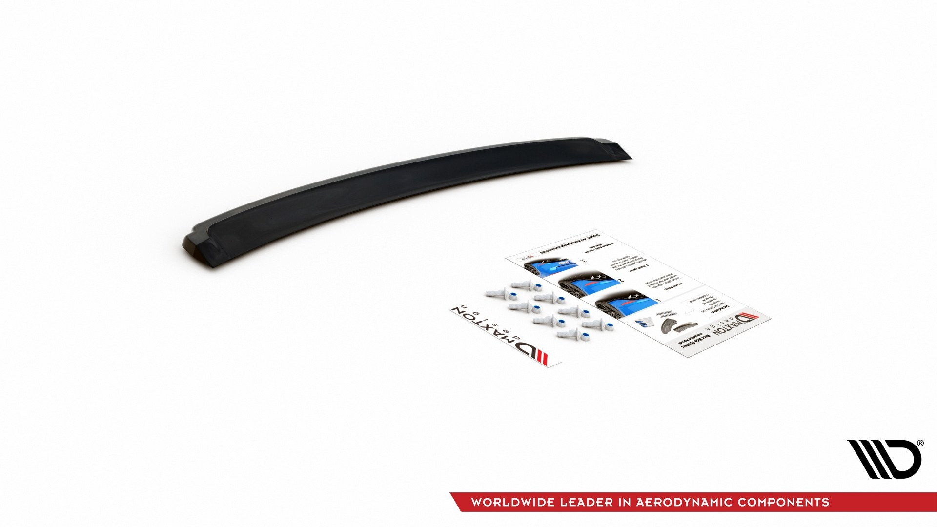 Maxton Design Heckansatz Audi S4 / A4 S-Line B8 Limousine schwarz Hochglanz für Audi A4