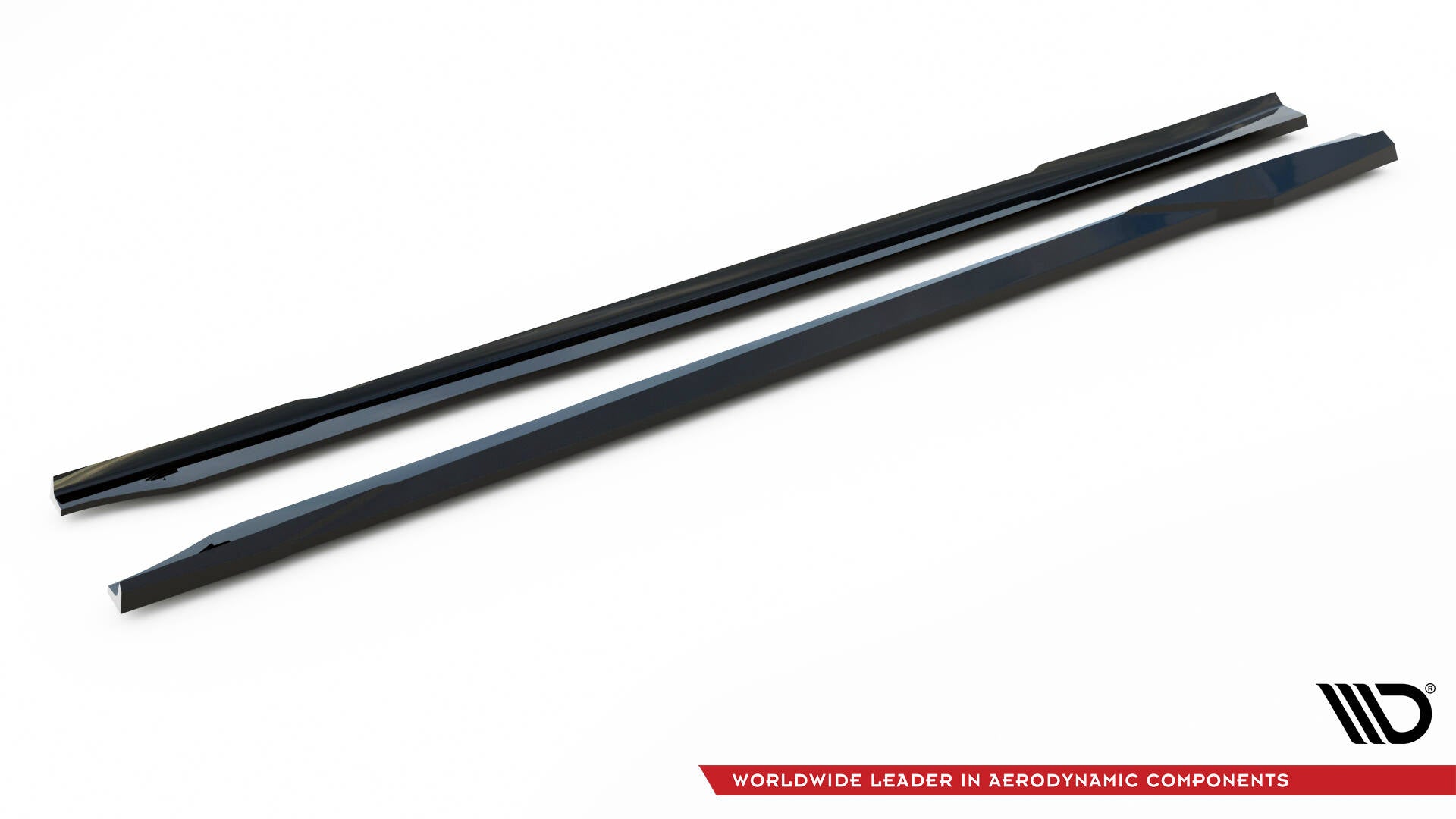 Maxton Design Street+ Seitenschweller Leisten V.2 passend für BMW M2 G87 schwarz Hochglanz