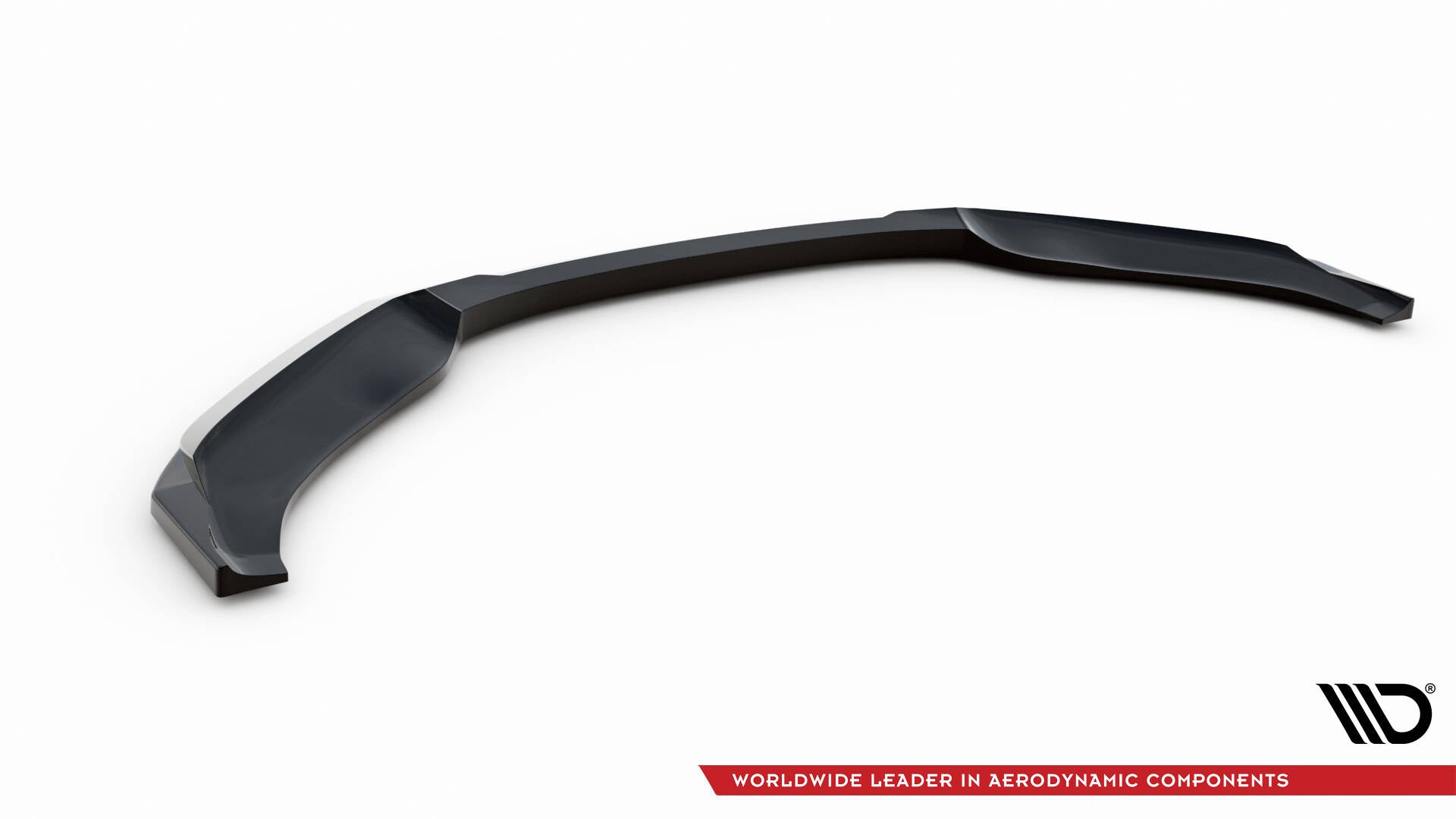 Maxton Design Street+ Spoilerlippe Front Ansatz V.1 passend für Audi TT S / S-Line 8S schwarz Hochglanz