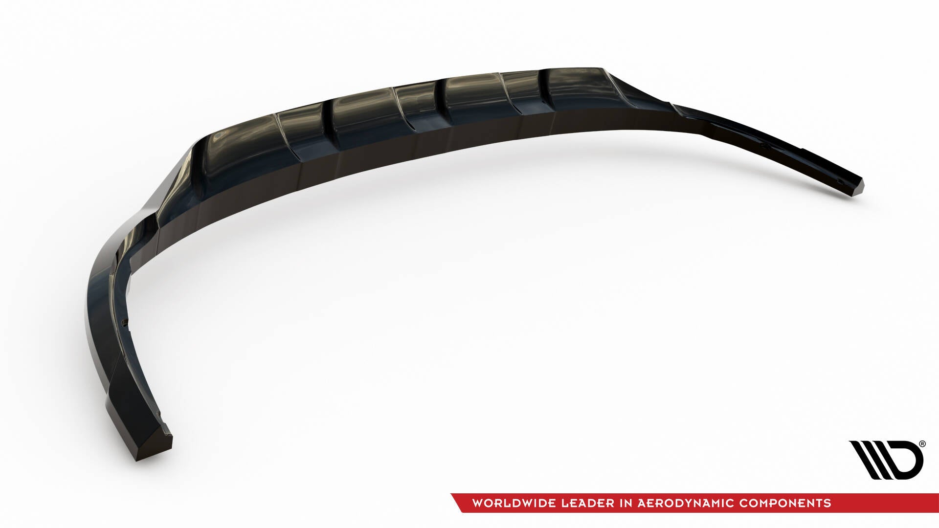 Maxton Design Street+ Mittlerer Diffusor RACE passend für Renault Espace Mk5 schwarz Hochglanz