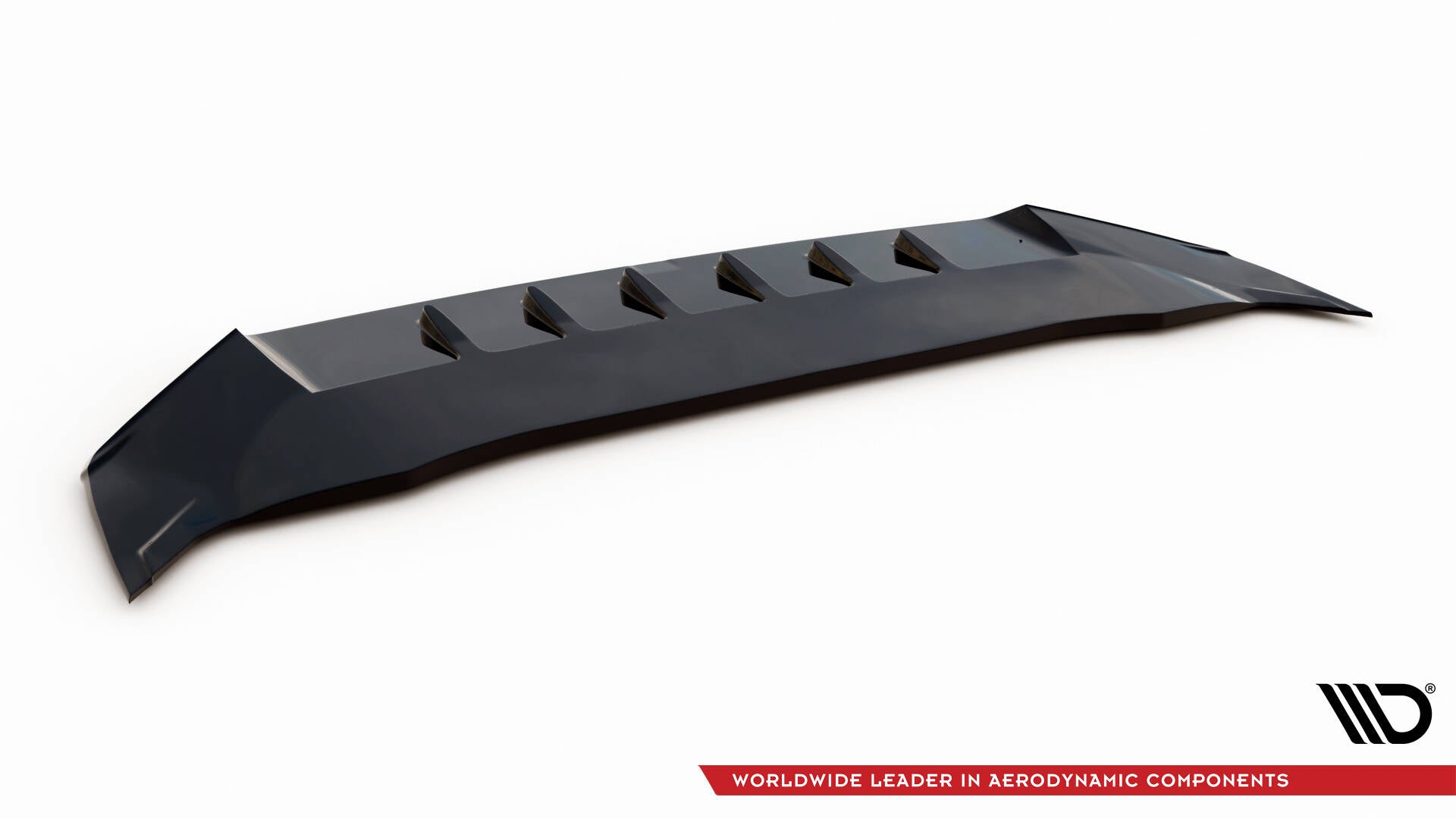 Maxton Design Street+ Spoilerlippe Front Ansatz V.2 passend für VW Arteon R-Line Limousine / Shooting Brake Mk1 schwarz Hochglanz