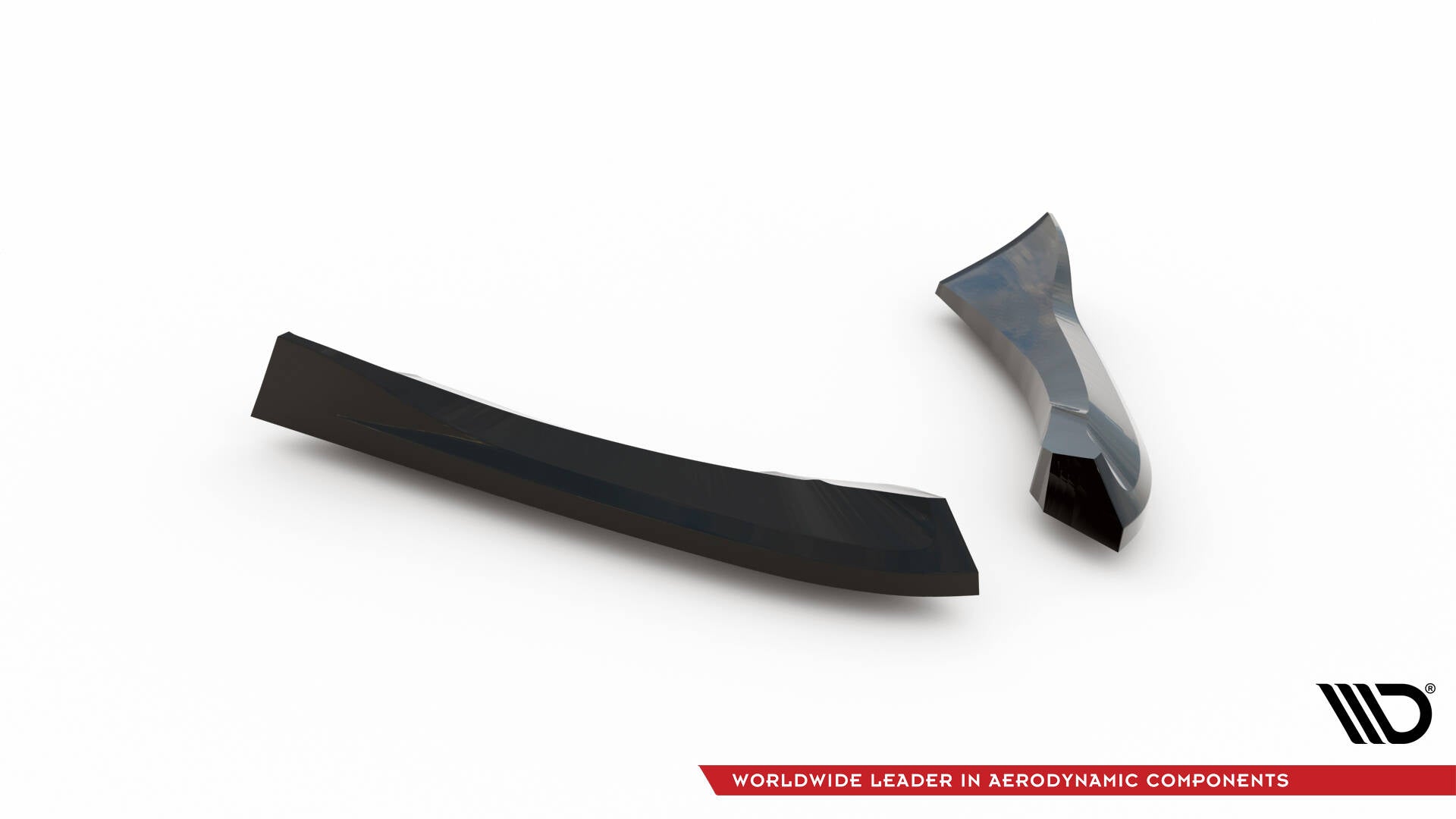 Maxton Design Heck Ansatz Flaps Diffusor passend für Mazda MX5 NC (Mk3) schwarz Hochglanz