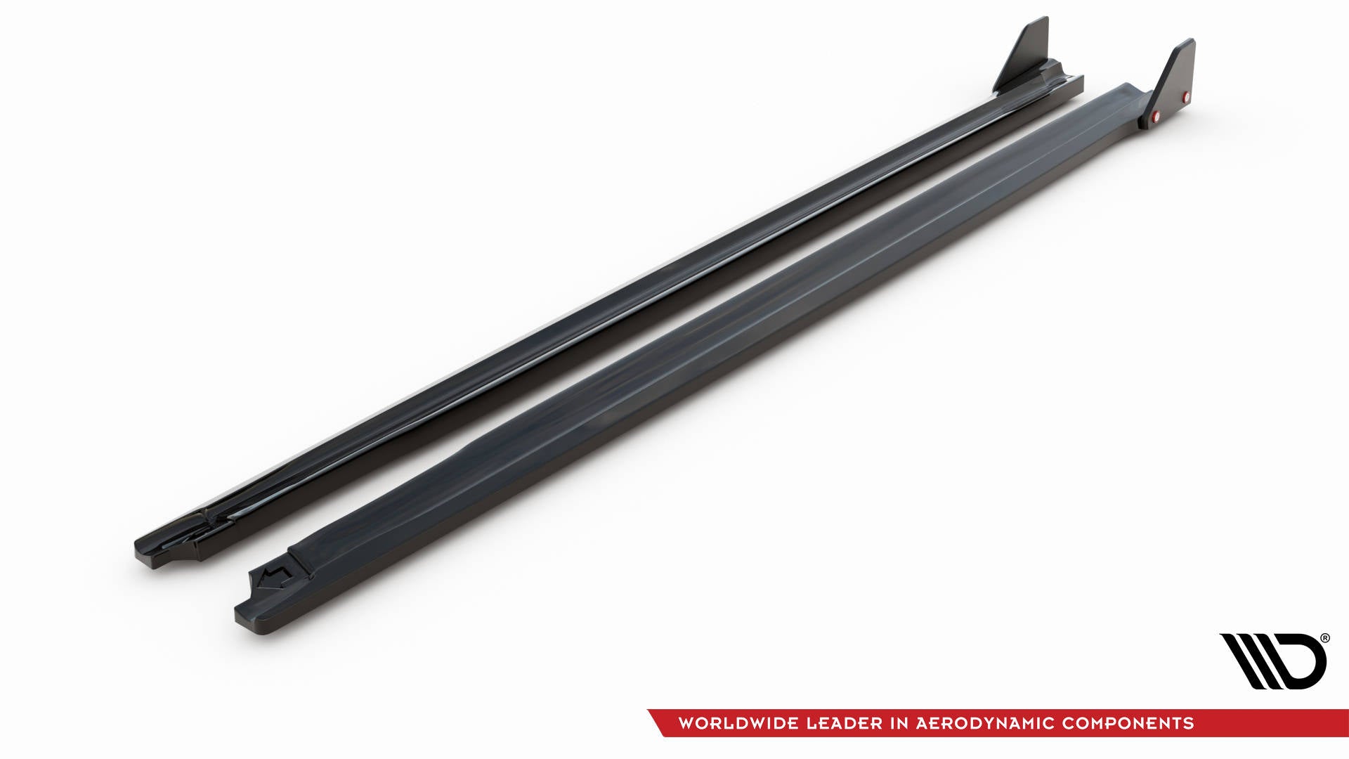 Maxton Design Seitenschweller Ansatz für + Flaps Peugeot 208 GT Mk2