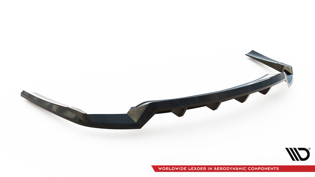 Maxton Design Street+ Mittlerer Diffusor RACE passend für Mercedes-Benz CLA AMG-Line C117 schwarz Hochglanz