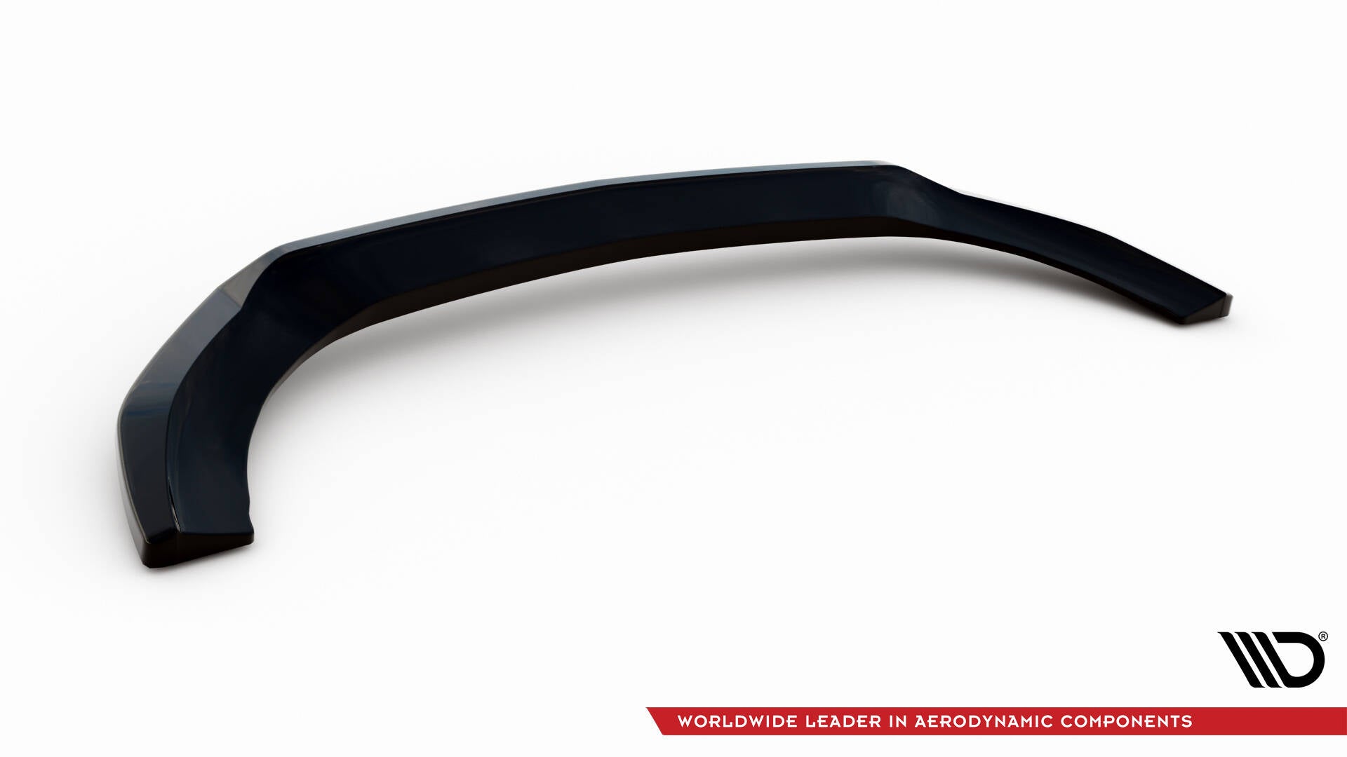 Maxton Design Street+ Spoilerlippe Front Ansatz V.2 passend für Mercedes-Benz V-Klasse W447 Facelift schwarz Hochglanz