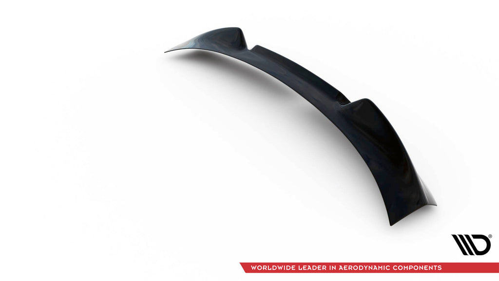 Maxton Design Heckscheiben Spoiler passend für BMW 1er M-Paket / M135i / 128ti F40 schwarz Hochglanz