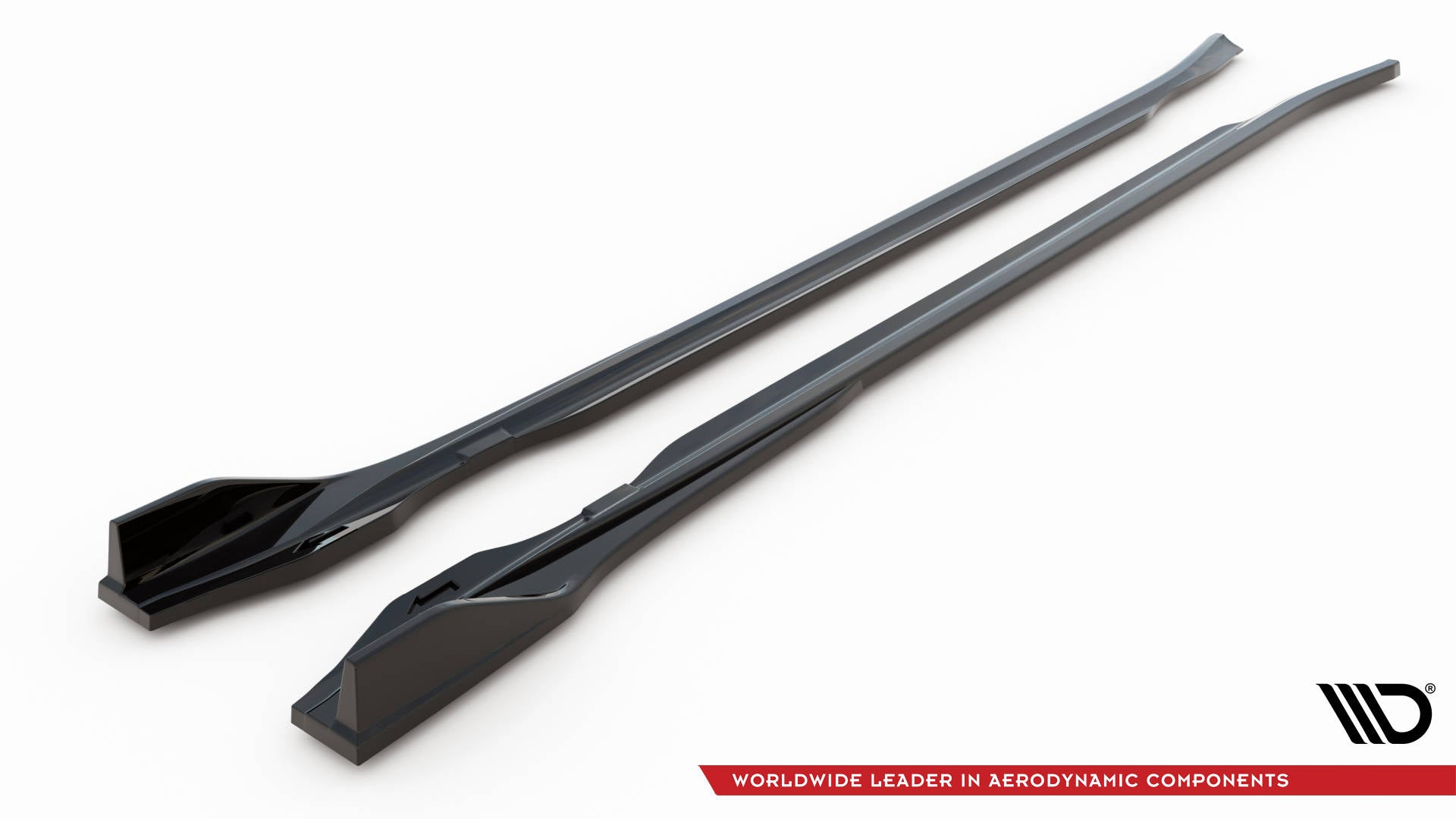 Maxton Design Street+ Seitenschweller Leisten V.2 passend für Audi e-Tron GT / RS GT Mk1 schwarz Hochglanz