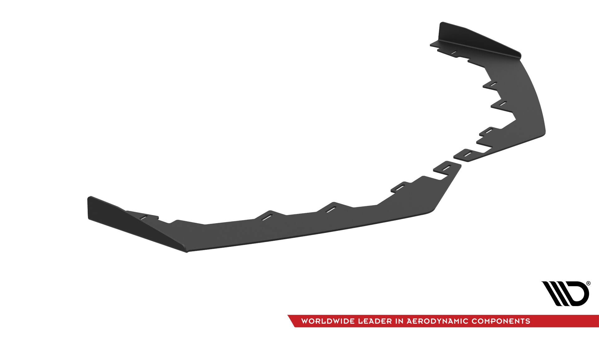 Maxton Design Front Stoßstange Flaps passend für Audi S3 / A3 S-Line Limousine 8V schwarz Hochglanz
