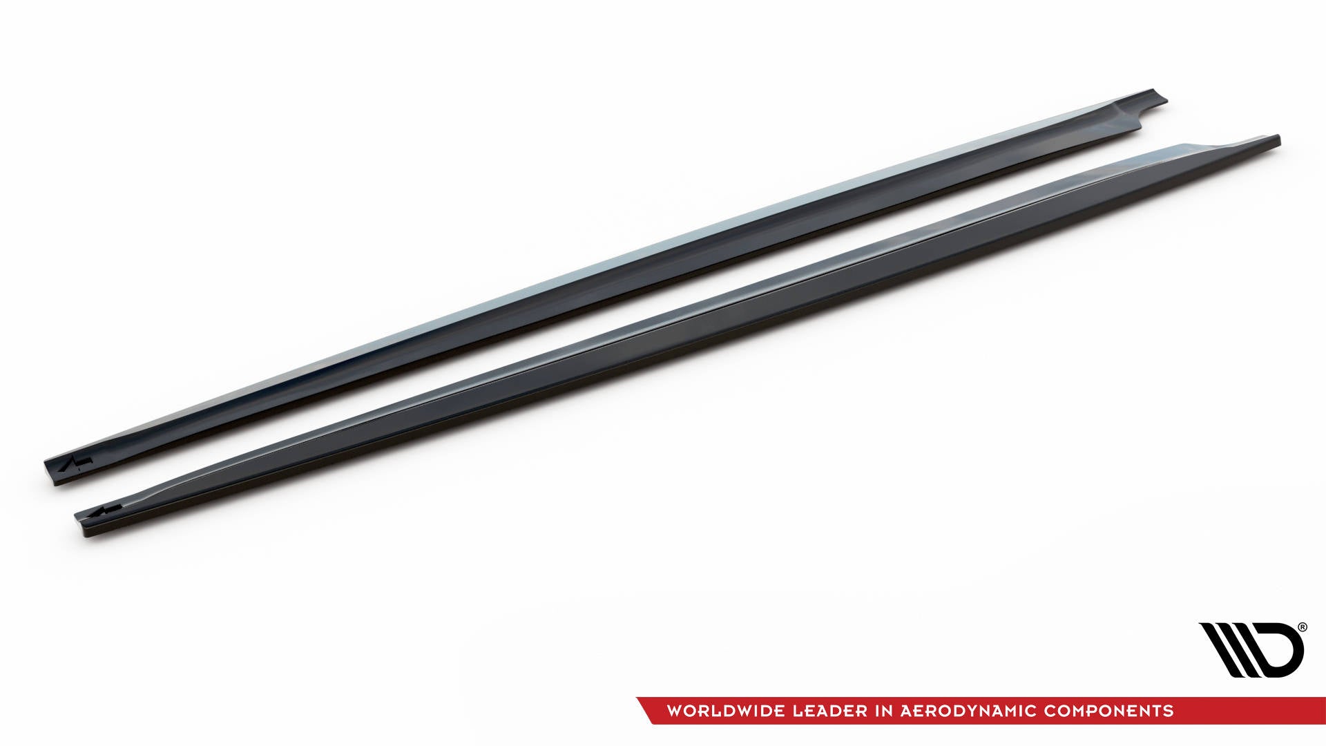 Maxton Design Street+ Seitenschweller Leisten passend für BMW X6 M F86 schwarz Hochglanz