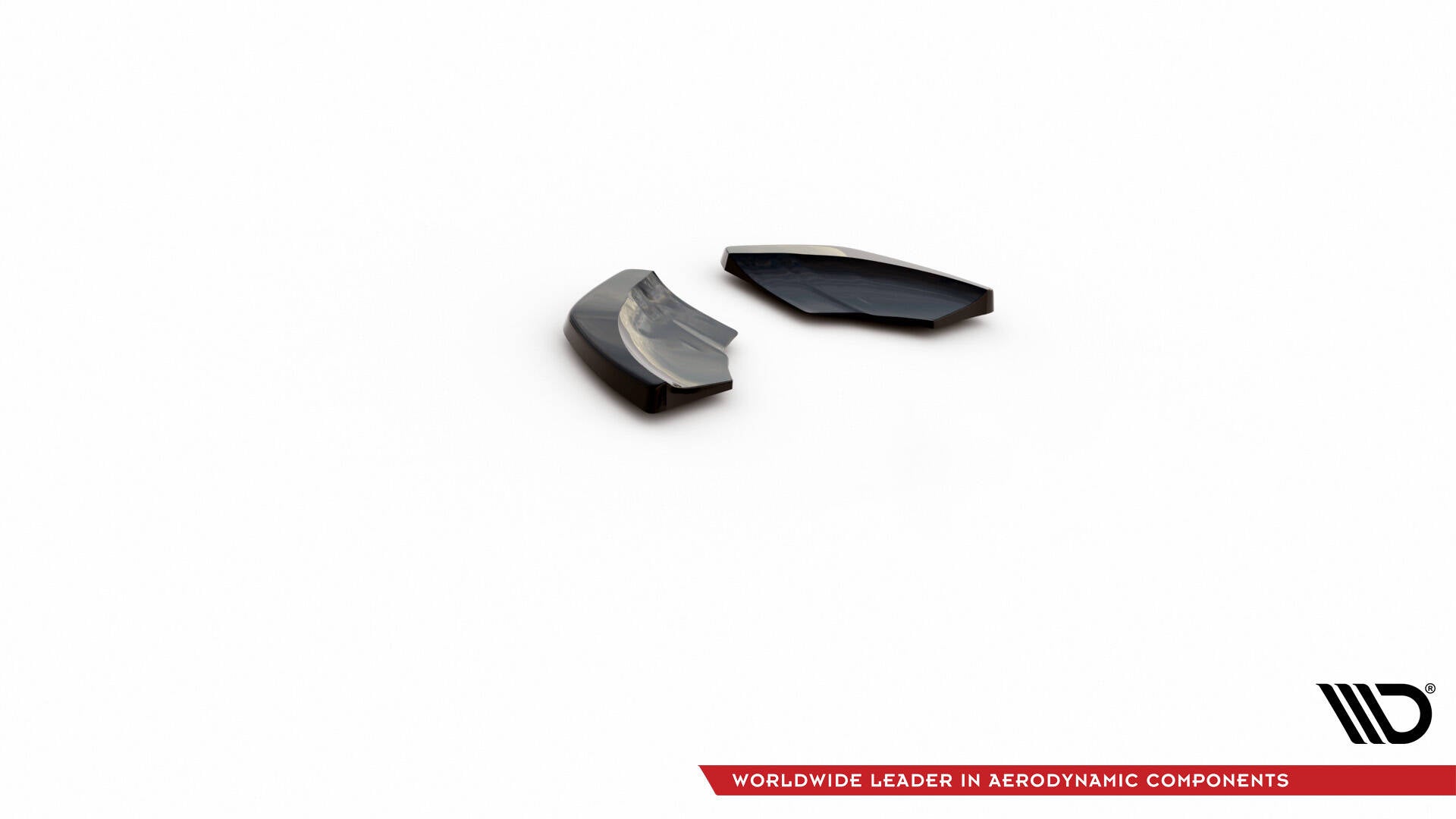Maxton Design Heck Ansatz Flaps Diffusor V.2 passend für VW Scirocco R Mk3 schwarz Hochglanz