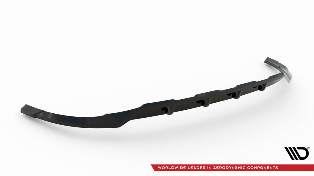 Maxton Design Street+ Mittlerer Diffusor RACE passend für Renault Espace Mk5 schwarz Hochglanz