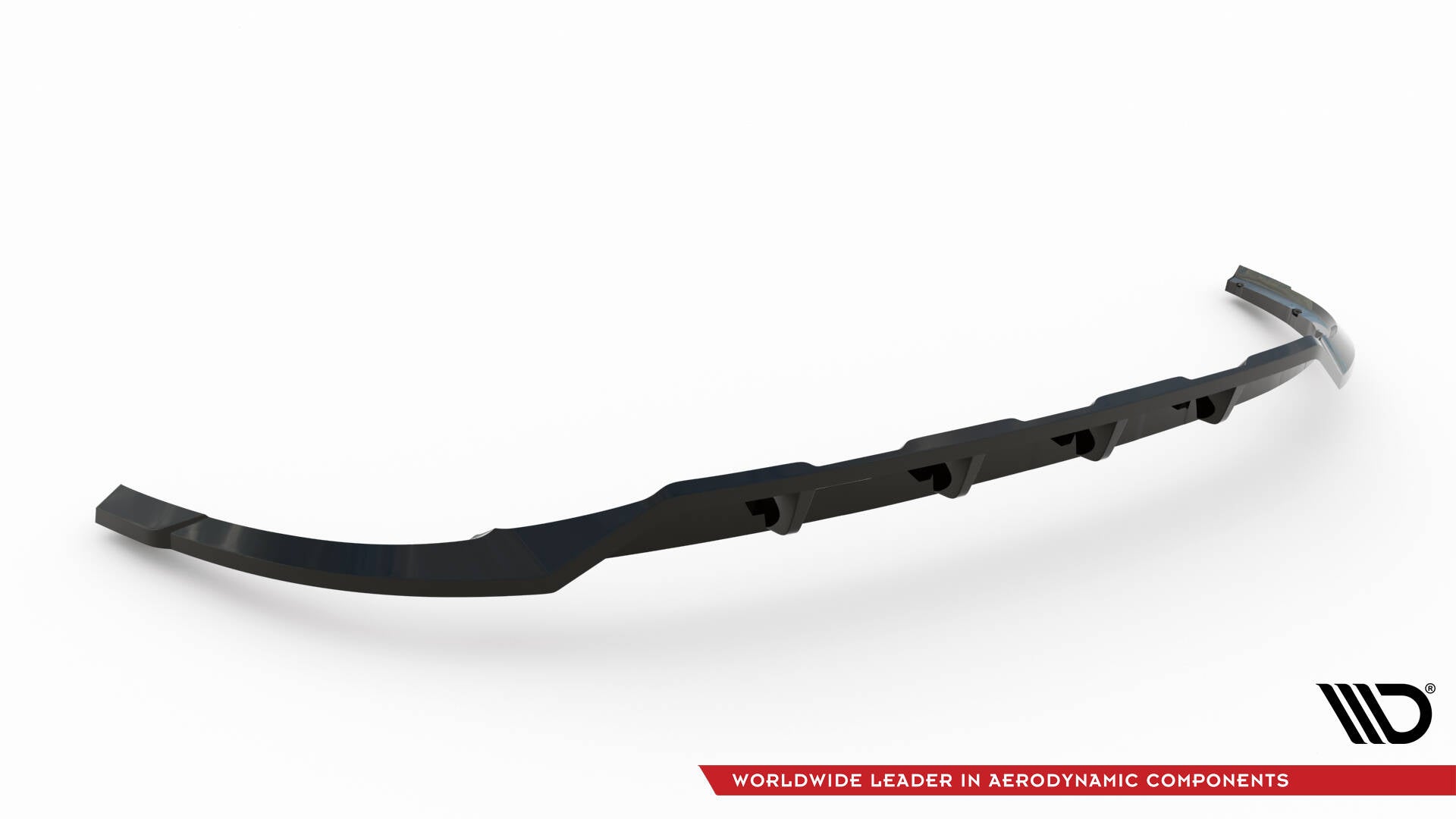 Maxton Design Street+ Mittlerer Diffusor RACE passend für Renault Espace Mk5 schwarz Hochglanz