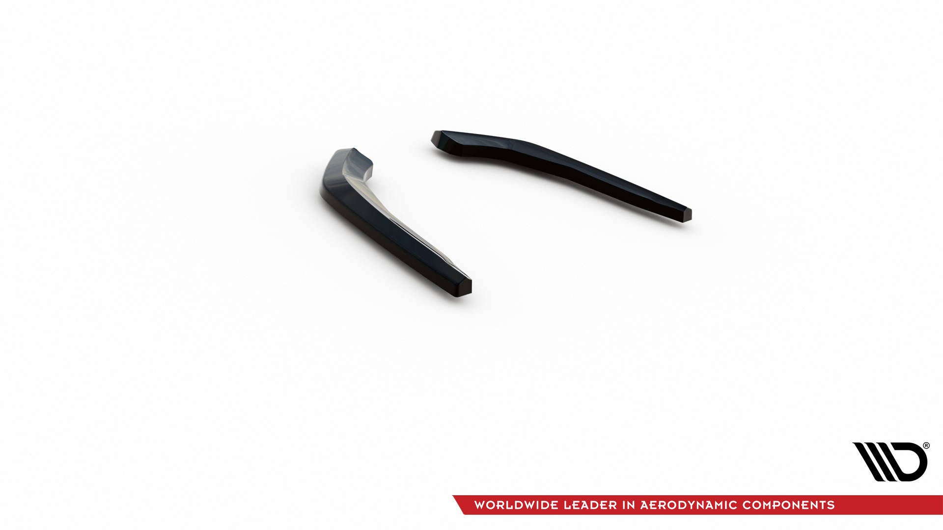 Maxton Design Heck Ansatz Flaps Diffusor passend für BMW X3 M40i / M40d G01 schwarz Hochglanz