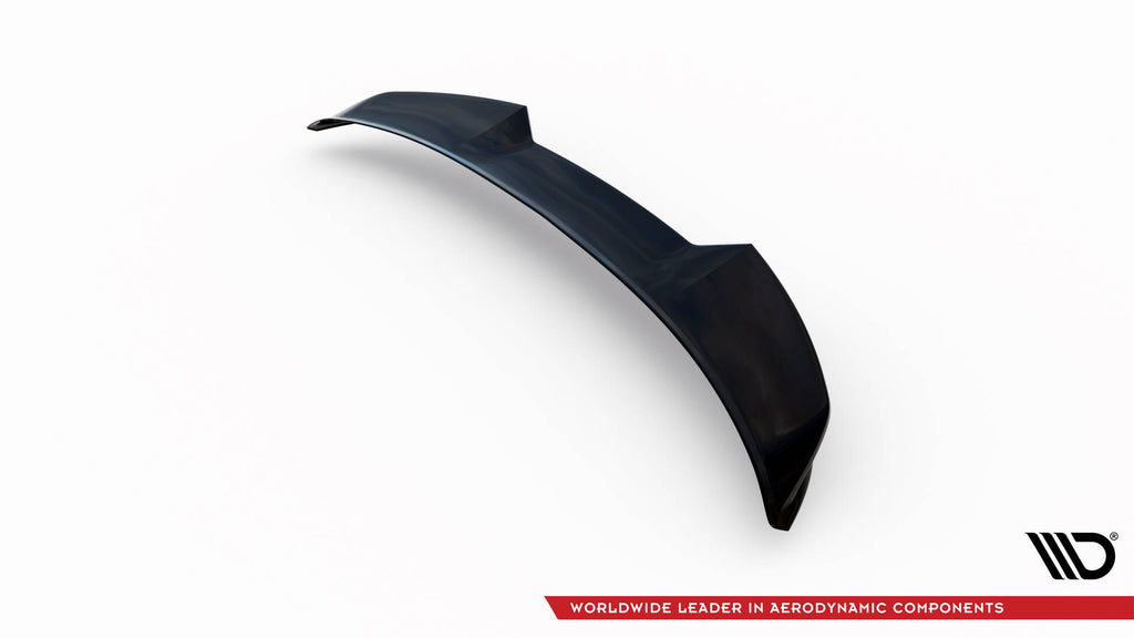 Maxton Design Spoiler CAP 3D passend für Audi Q7 Mk2 schwarz Hochglanz