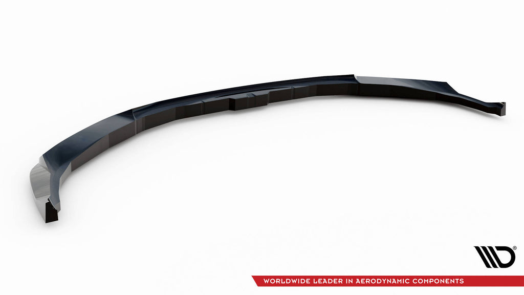 Maxton Design Street+ Spoilerlippe Front Ansatz V.1 passend für BMW M2 G87 schwarz Hochglanz