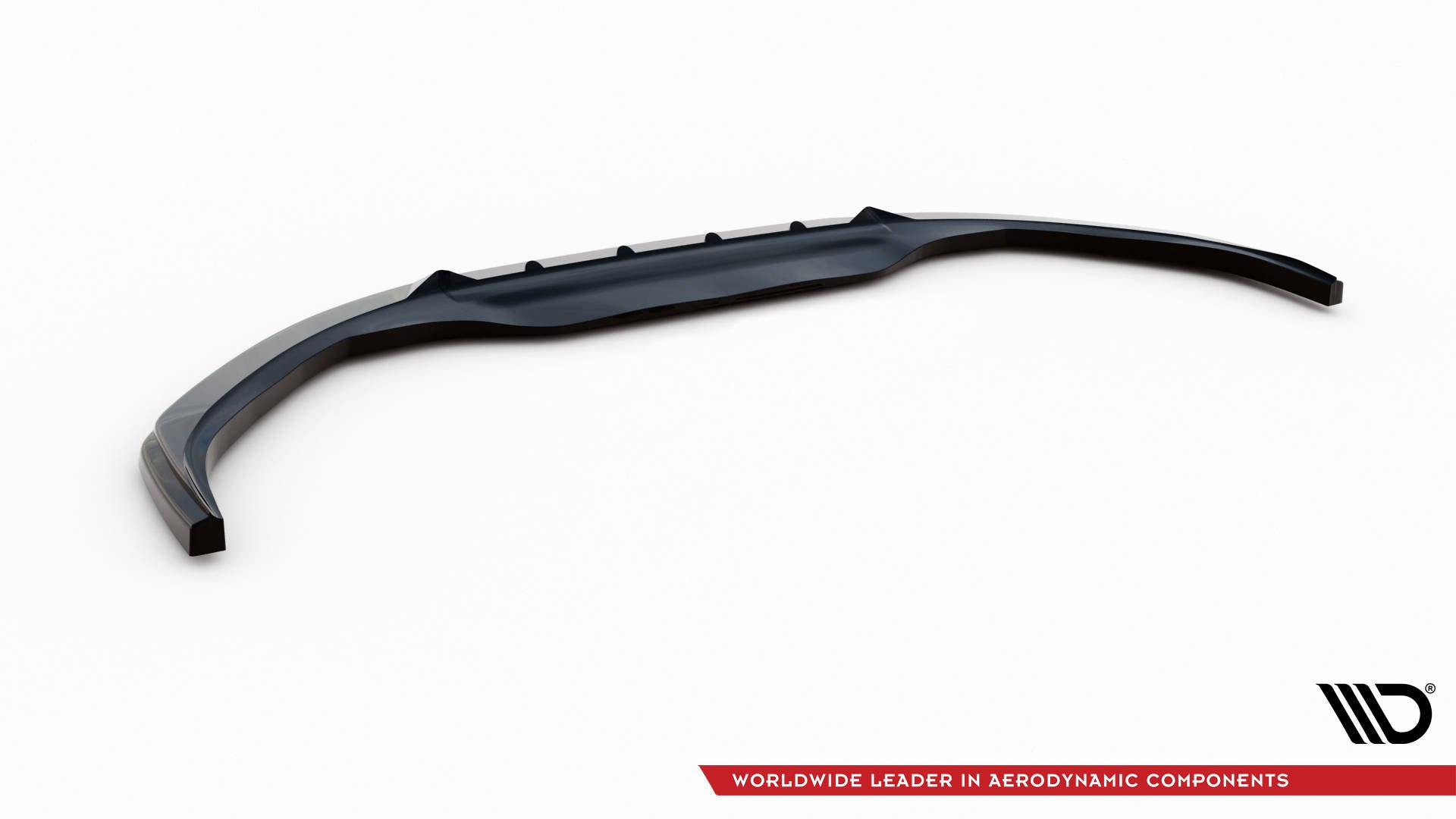Maxton Design Street+ Spoilerlippe Front Ansatz V.2 passend für Toyota Yaris Mk4 schwarz Hochglanz