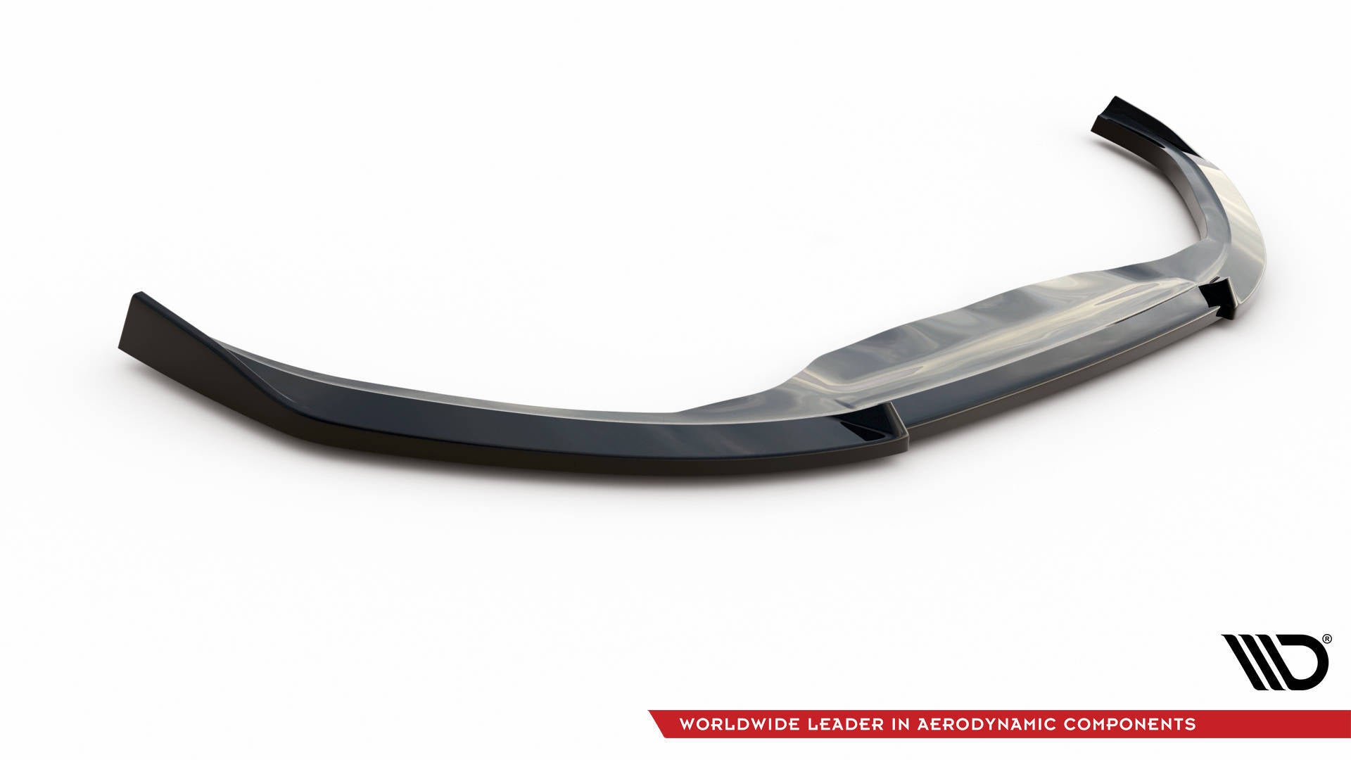 Maxton Design Street+ Spoilerlippe Front Ansatz V.3 passend für Toyota Yaris Mk4 schwarz Hochglanz