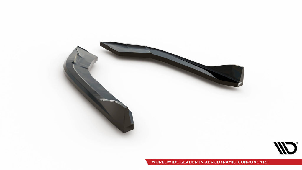Maxton Design Heck Ansatz Flaps Diffusor V.1 passend für BMW 4er Gran Coupe M-Paket F36 schwarz Hochglanz