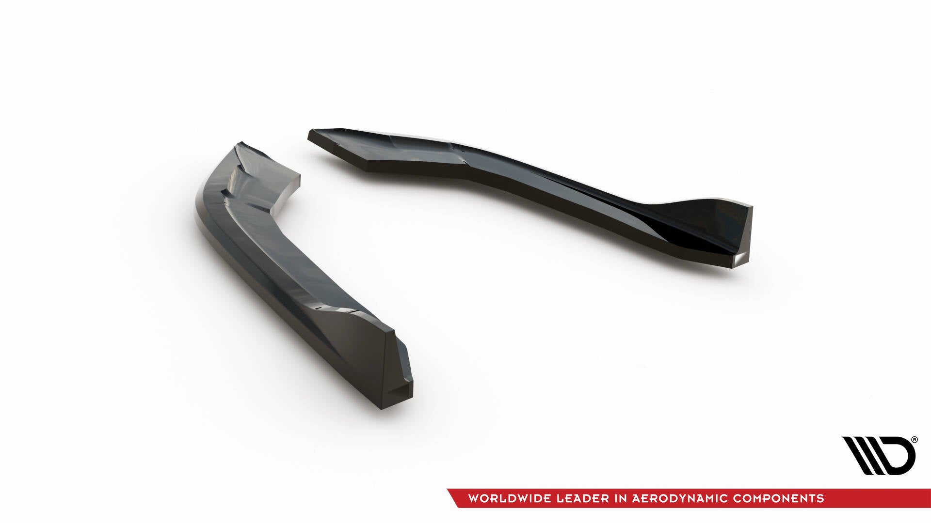 Maxton Design Heck Ansatz Flaps Diffusor V.1 passend für BMW 4er Gran Coupe M-Paket F36 schwarz Hochglanz