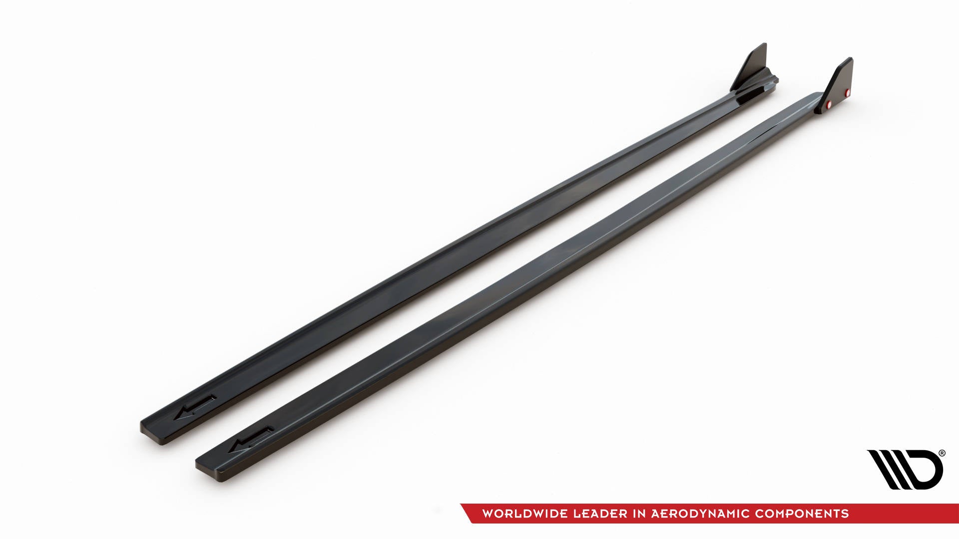 Maxton Design Street+ Seitenschweller Leisten passend für V.1 + Flaps passend für Toyota Yaris Mk4