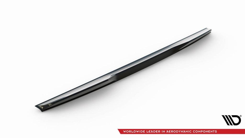 Maxton Design Spoiler CAP 3D passend für Volvo S80 Mk2 schwarz Hochglanz