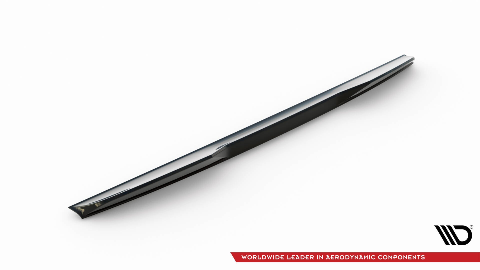 Maxton Design Spoiler CAP 3D passend für Volvo S80 Mk2 schwarz Hochglanz