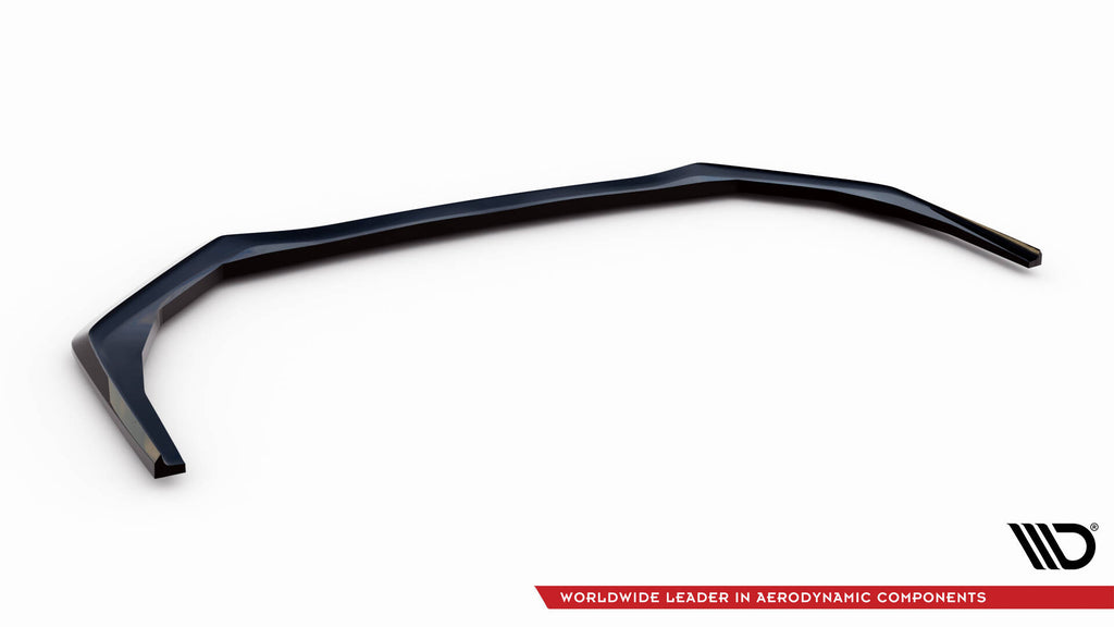 Maxton Design Street+ Spoilerlippe Front Ansatz V.1 passend für Subaru WRX STI Mk1 Facelift schwarz Hochglanz