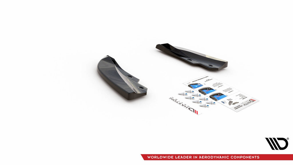 Maxton Design Heck Ansatz Flaps Diffusor V.1 passend für Cupra Formentor VZ Mk1 / Mk1 Facelift schwarz Hochglanz