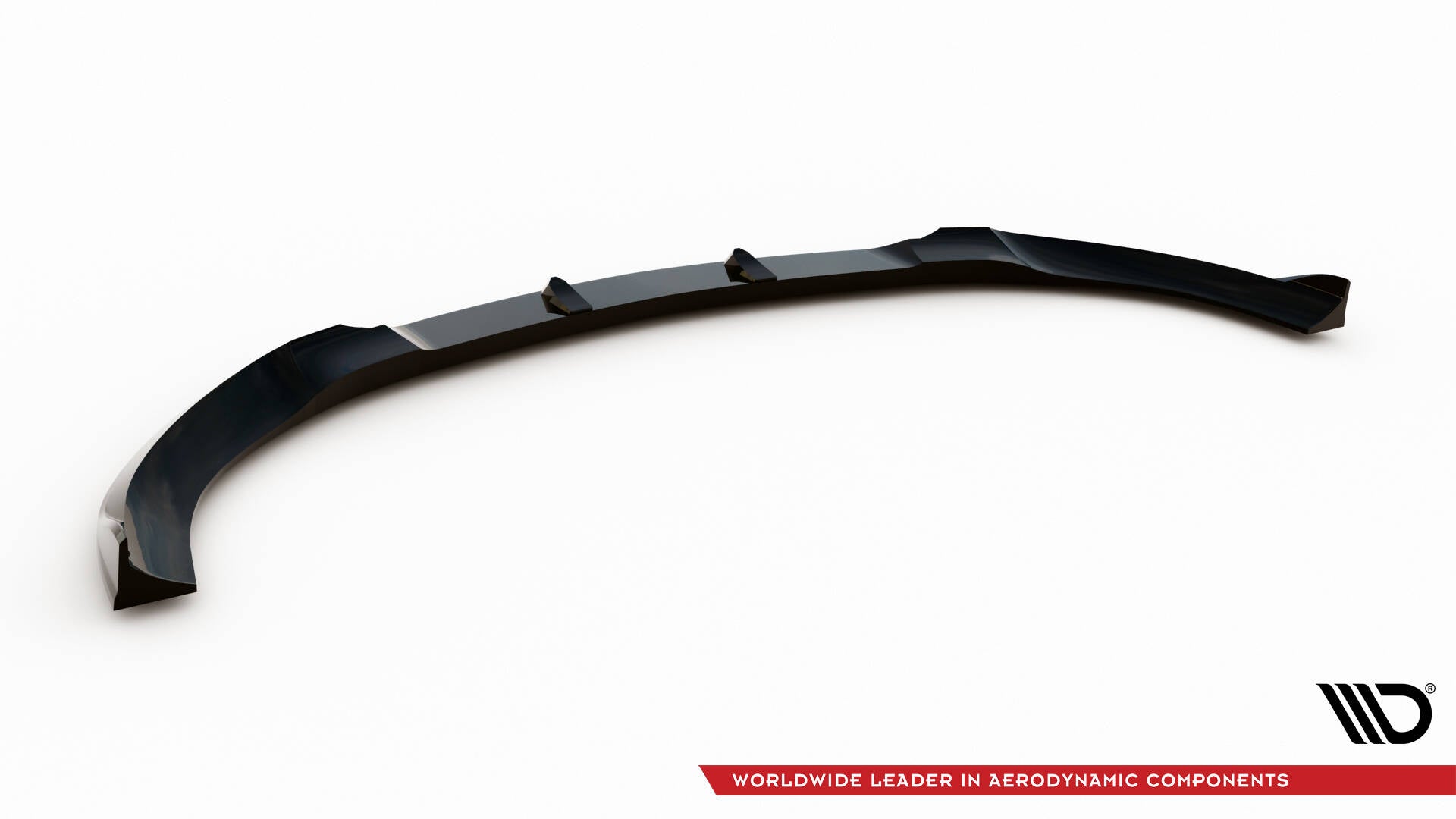 Maxton Design Street+ Spoilerlippe Front Ansatz V.2 passend für Mercedes-Benz CLE AMG-Line C236 schwarz Hochglanz