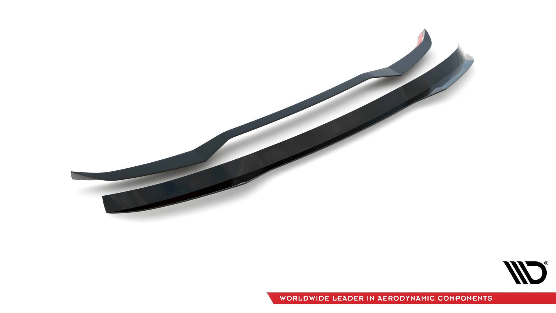 Maxton Design Höher Spoiler CAP passend für BMW X4 M F98 Facelift schwarz Hochglanz