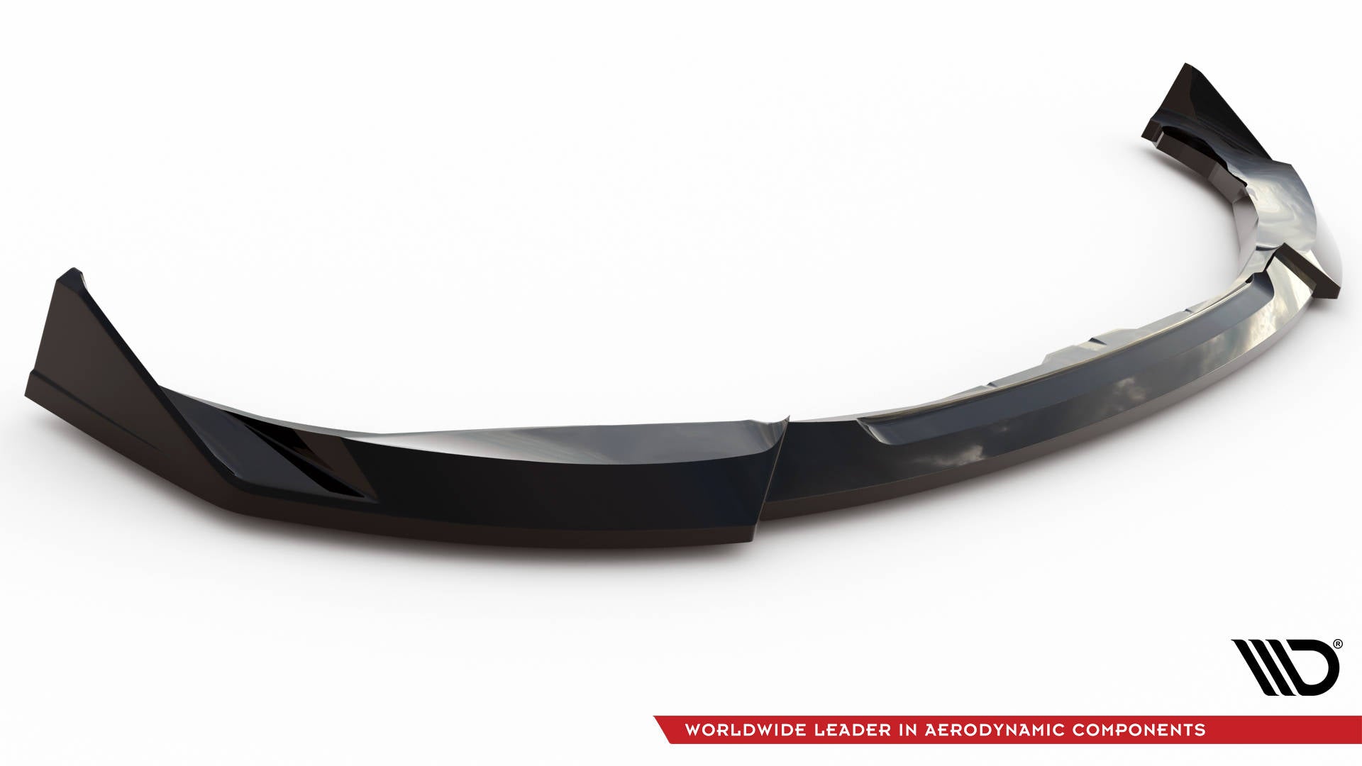 Maxton Design Street+ Spoilerlippe Front Ansatz V.5 passend für BMW M2 G87 schwarz Hochglanz