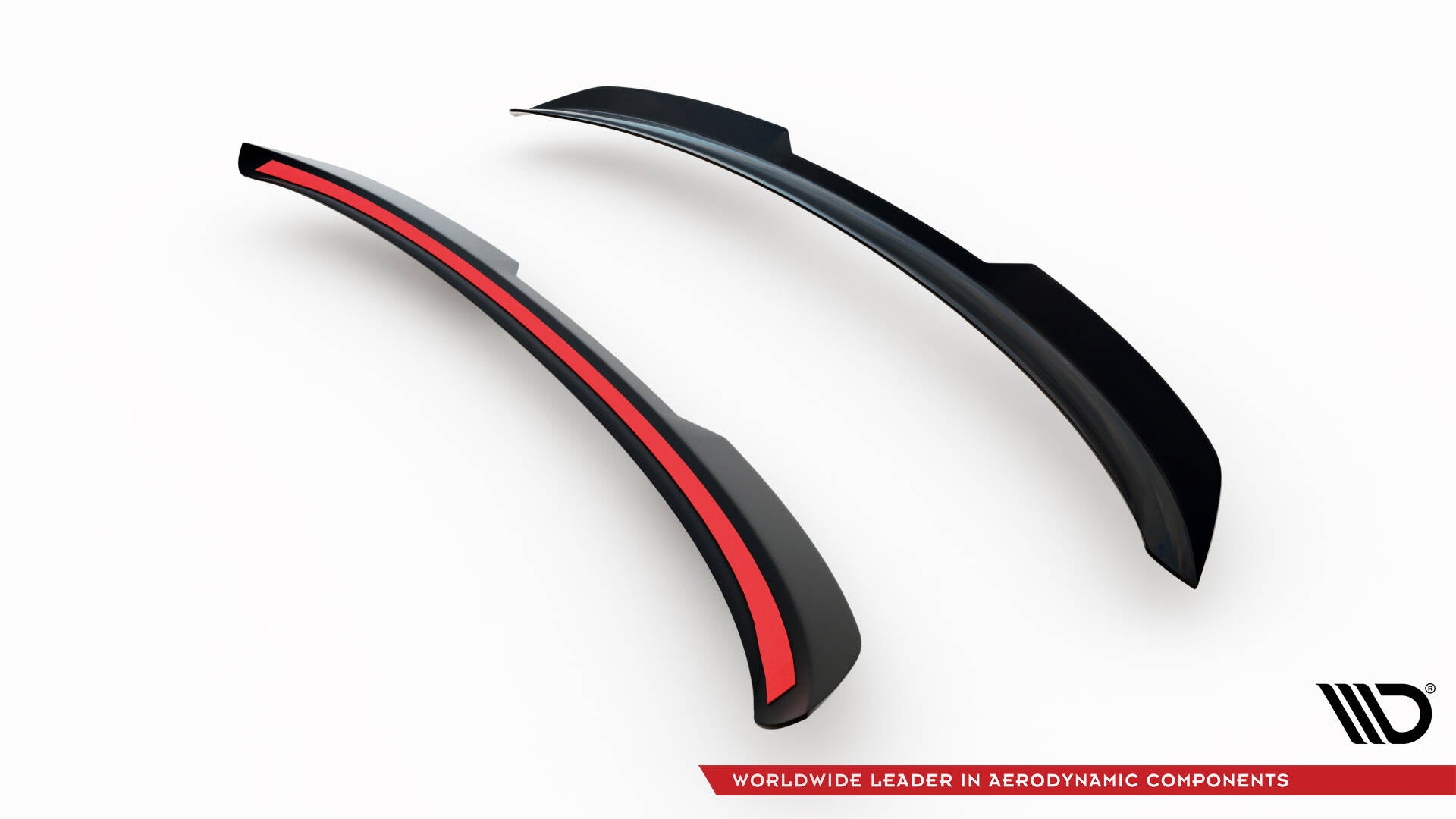 Maxton Design Spoiler CAP V.1 passend für Audi A6 C7 Avant schwarz Hochglanz