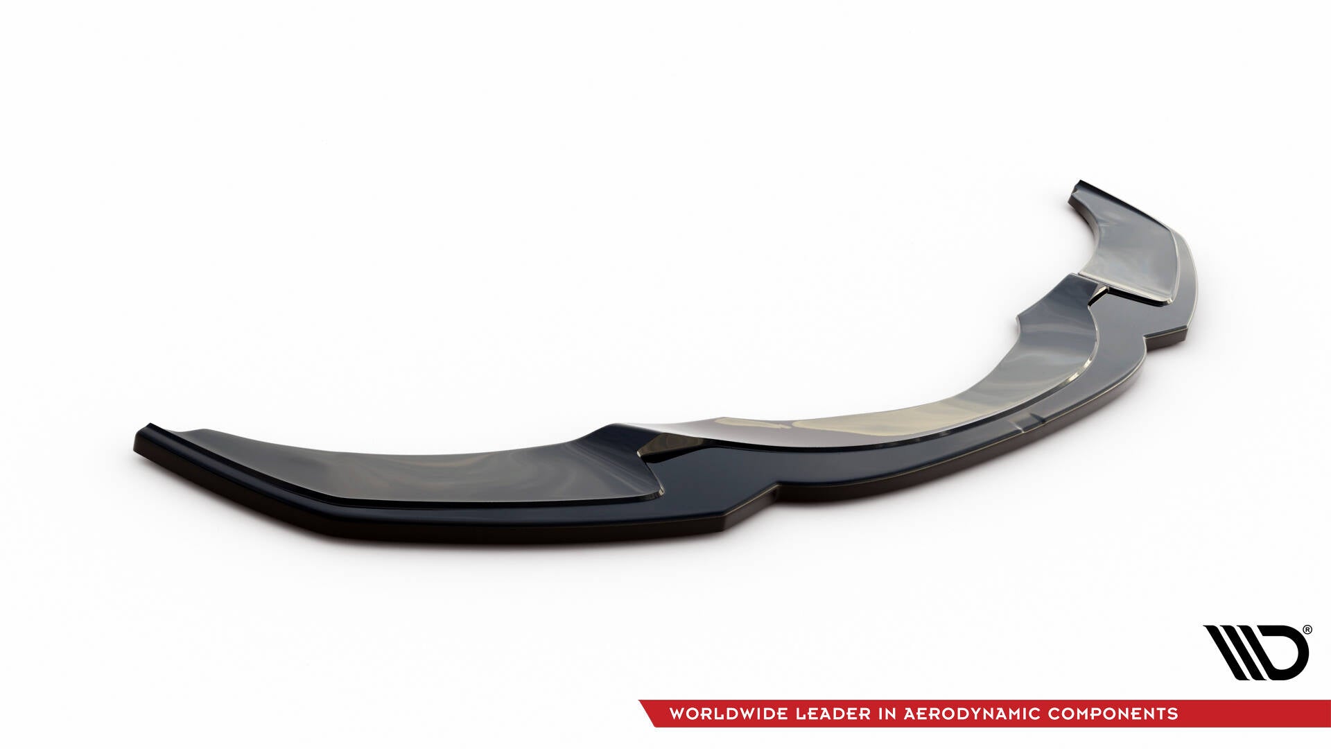 Maxton Design Street+ Spoilerlippe Front Ansatz V.2 passend für BMW 5er M-Paket F10/F11 schwarz Hochglanz