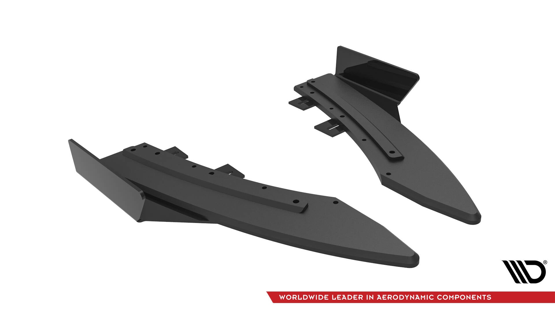 Maxton Design Street Pro Heck Ansatz Flaps Diffusor + Flaps passend für Audi S5 / A5 S-Line Coupe / Cabriolet 8T schwarz Hochglanz