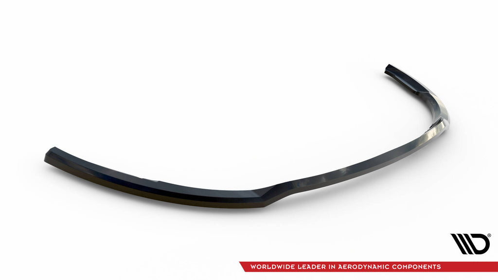 Maxton Design Street+ Spoilerlippe Front Ansatz V.1 passend für Renault Megane GT Mk3 Facelift schwarz Hochglanz