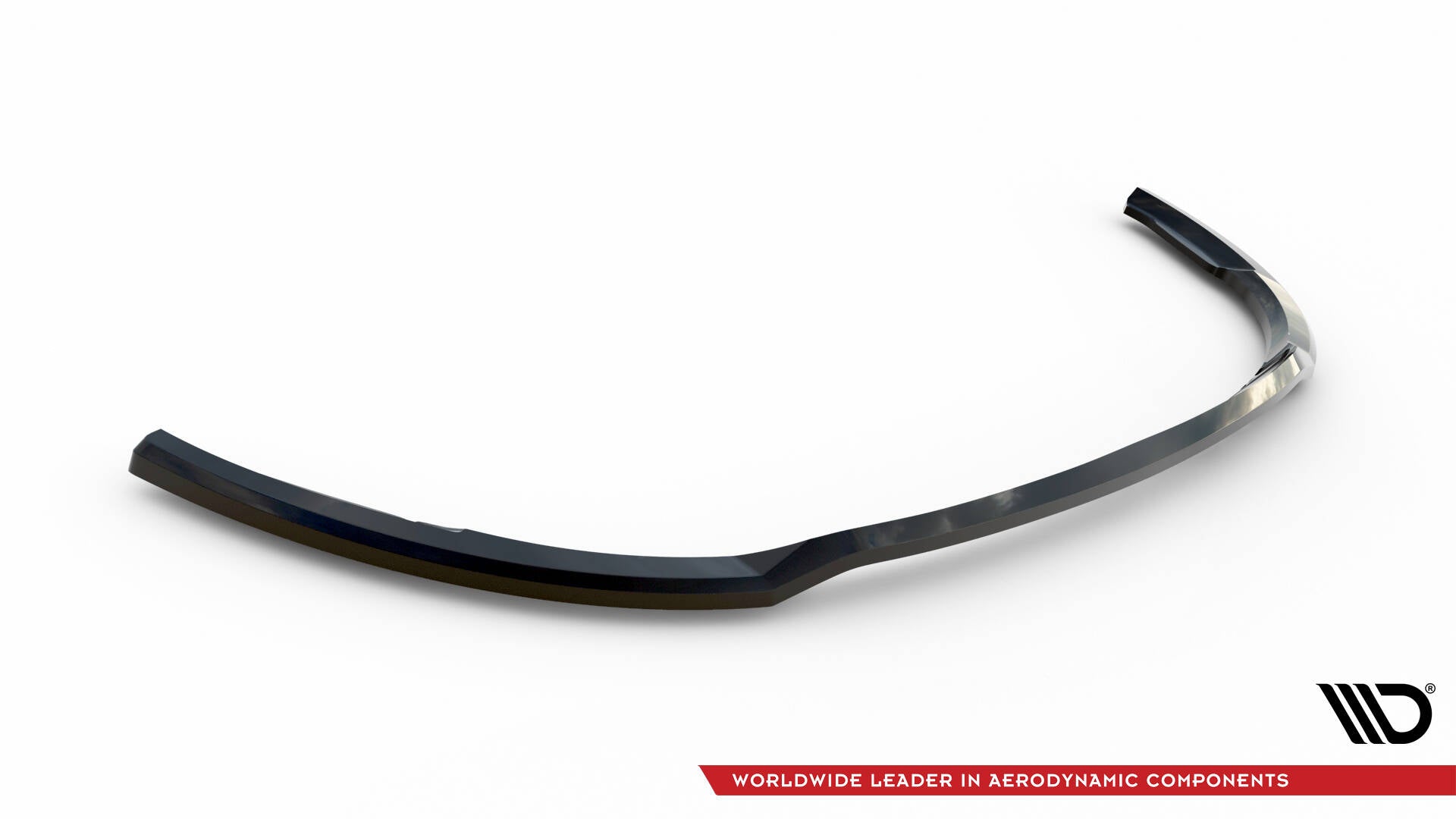 Maxton Design Street+ Spoilerlippe Front Ansatz V.1 passend für Renault Megane GT Mk3 Facelift schwarz Hochglanz