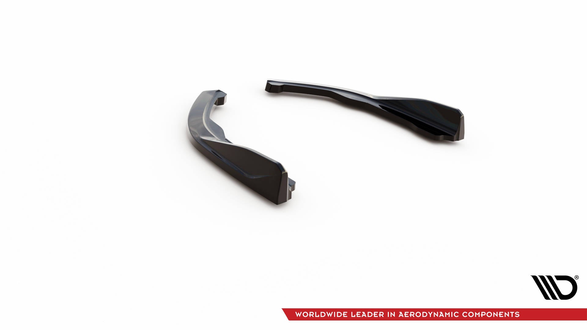 Maxton Design Heck Ansatz Flaps Diffusor V.1 passend für BMW 2 Coupe M-Paket G42 schwarz Hochglanz
