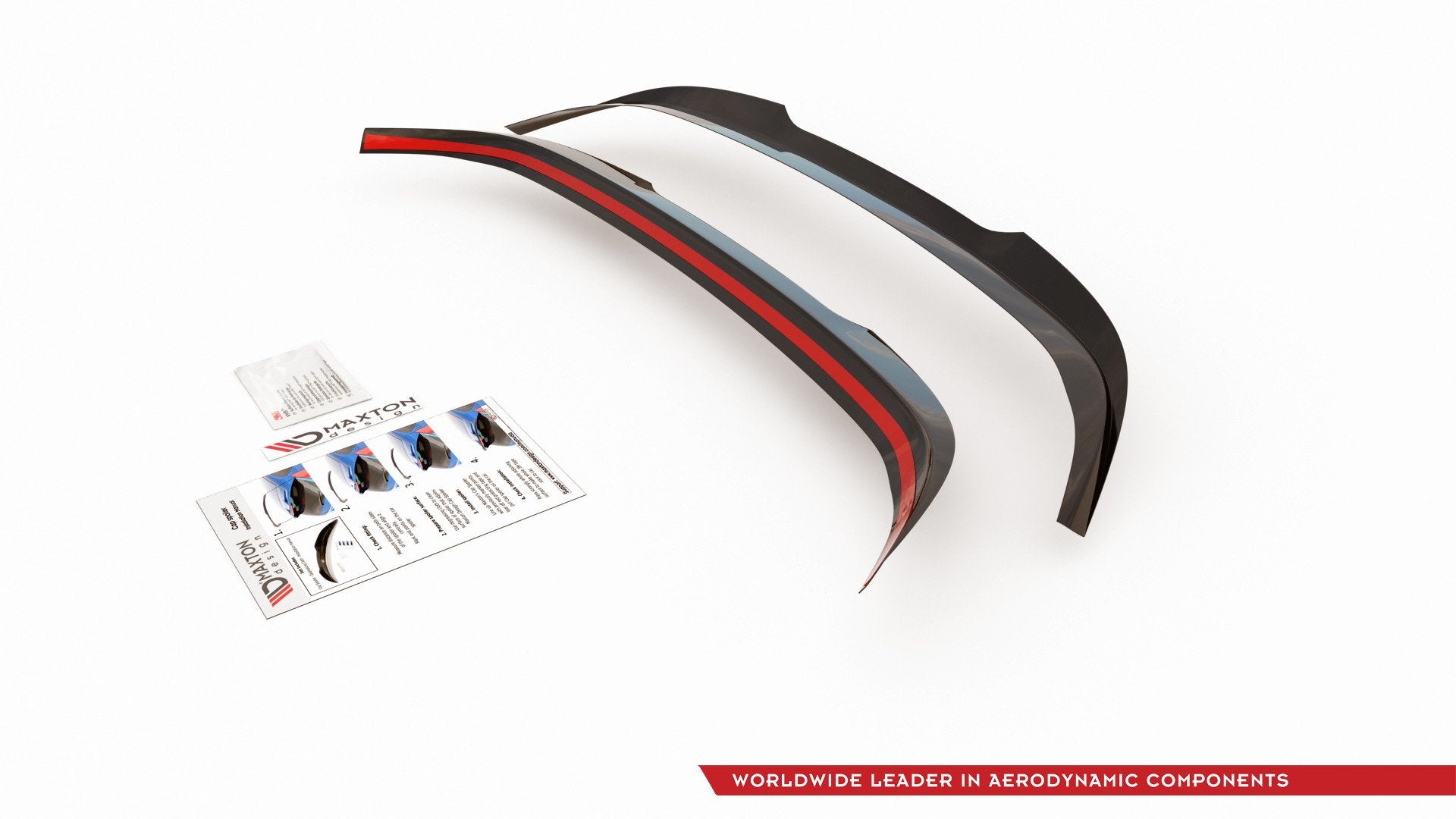 Maxton Design Spoiler CAP passend für Toyota Corolla XII Touring Sports schwarz Hochglanz