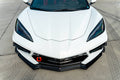Maxton Design Street+ Spoilerlippe Front Ansatz passend für Chevrolet Corvette C8 schwarz Hochglanz