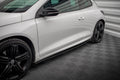 Maxton Design Street Pro Street+ Seitenschweller Leisten passend für VW Scirocco R Mk3 / Mk3 Facelift