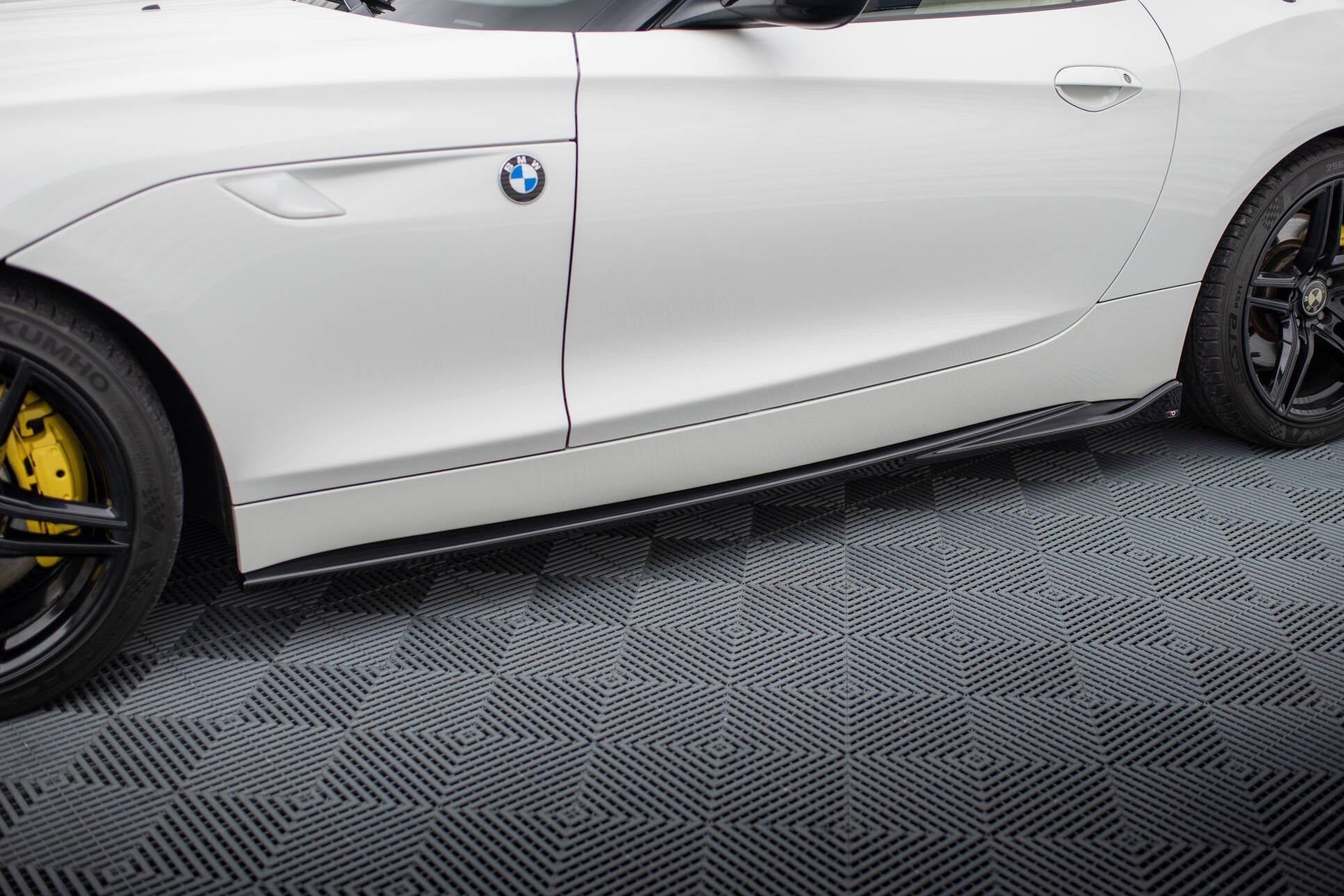 Maxton Design Street+ Seitenschweller Leisten passend für BMW Z4 E89 schwarz Hochglanz