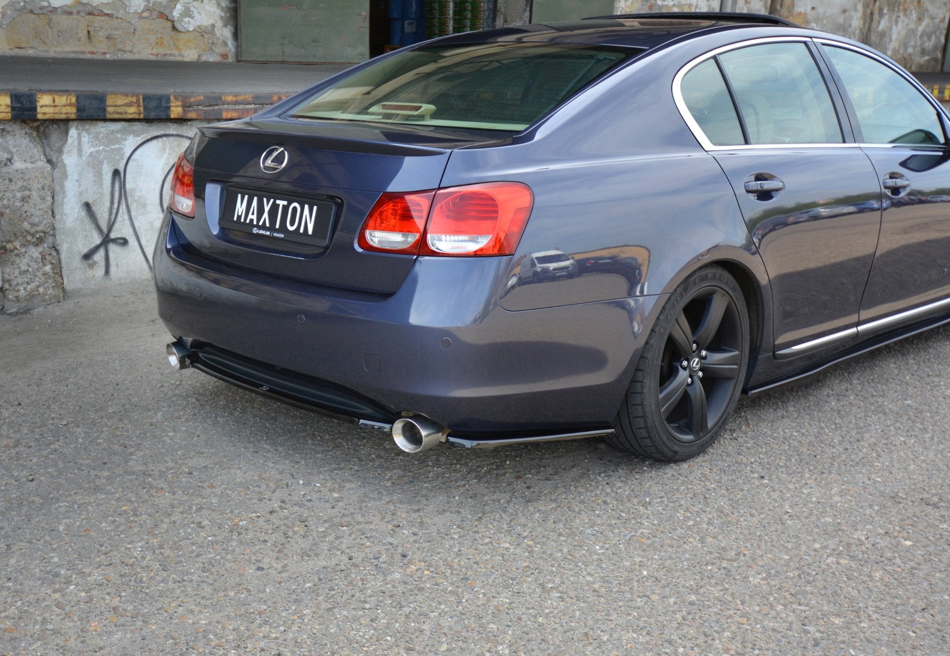 Maxton Design Heckansatz Lexus GS Mk3 schwarz Hochglanz für Lexus GS Mk3(A1 / S190)