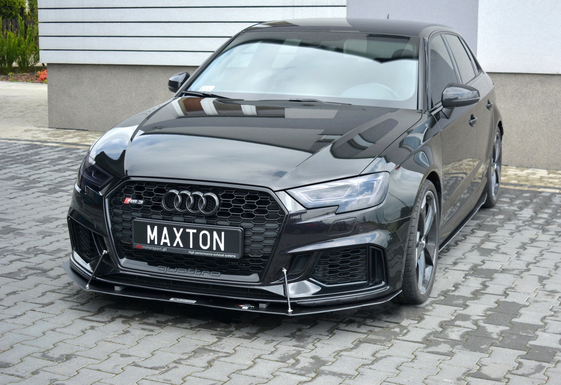 Maxton Design Front Sport Diffusor V.1 Audi RS3 Sportback 8V Facelift für Audi A3