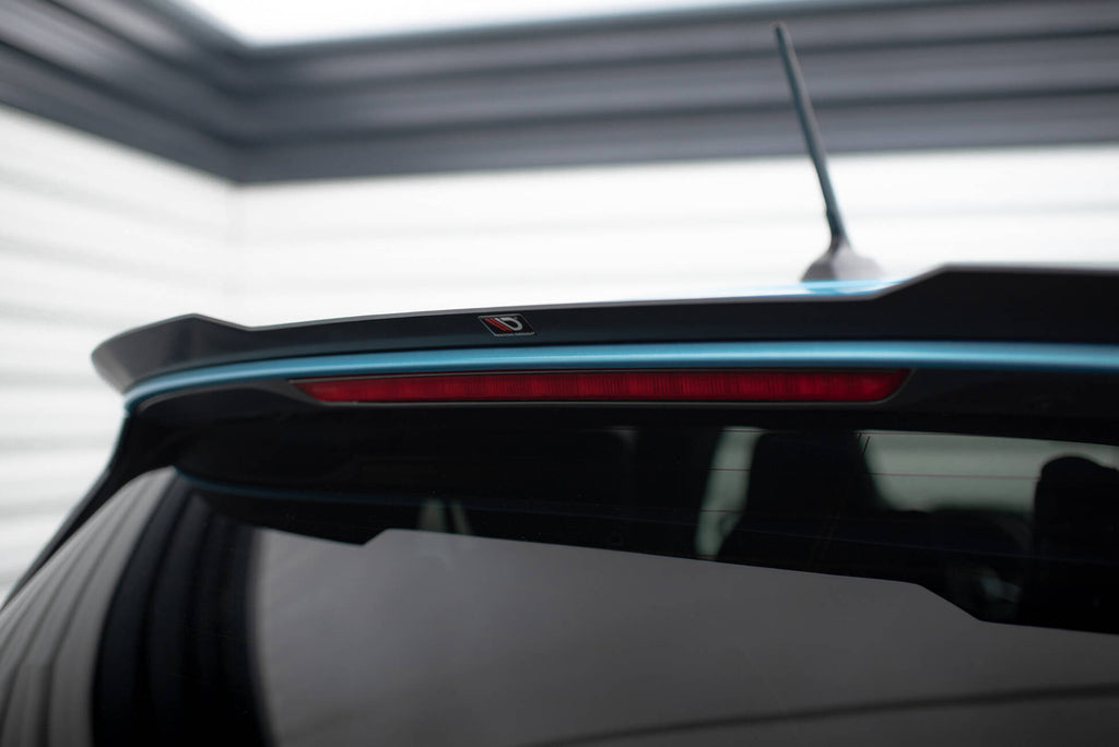 Maxton Design Spoiler CAP passend für Renault Clio Mk5 schwarz Hochglanz